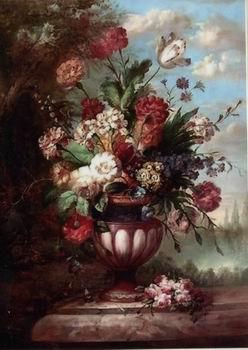 unknow artist Floral, beautiful classical still life of flowers.069 Germany oil painting art